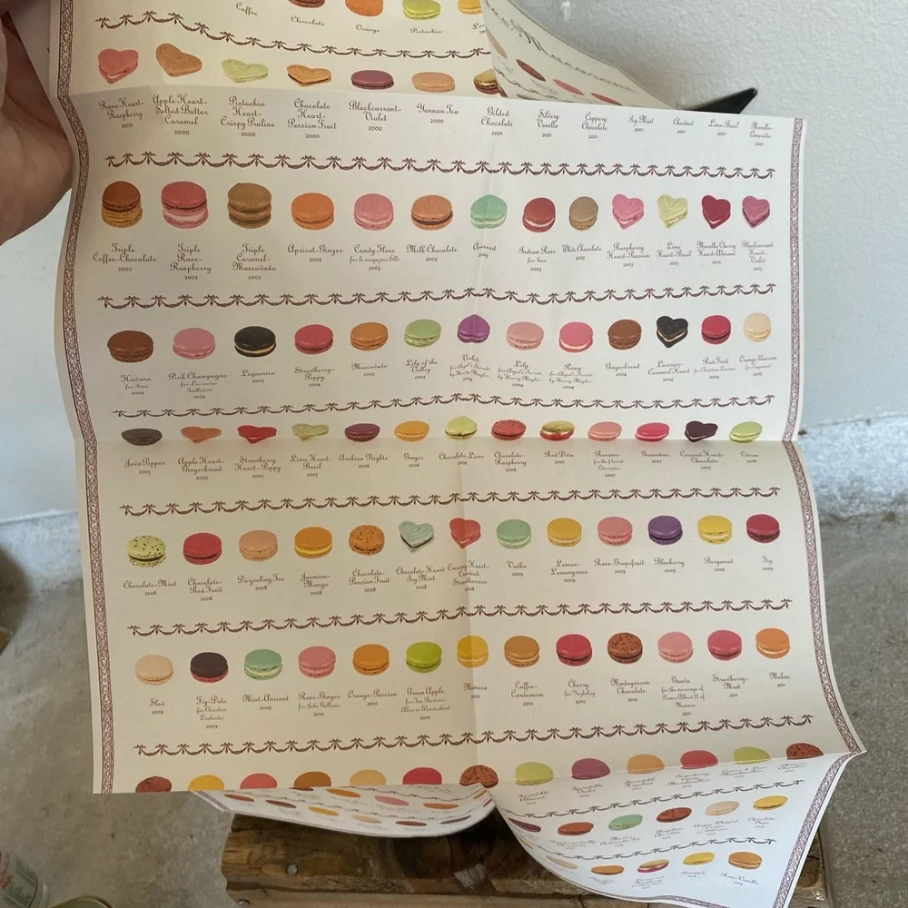 Ladure’e Madison Fonde’e en 1862 Macarons Recipe Book Chene